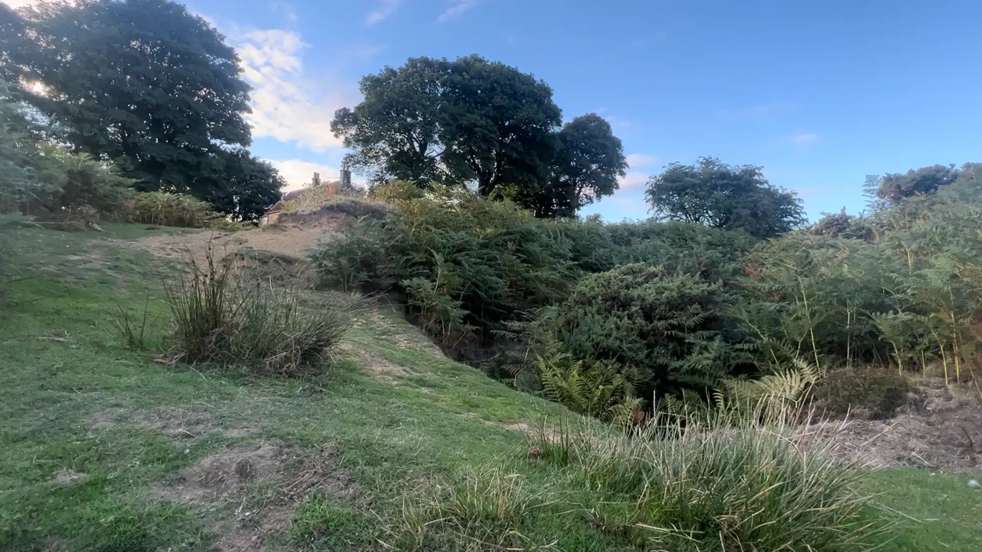The location in Danby where Vicky Glass was found, photographed in 2022