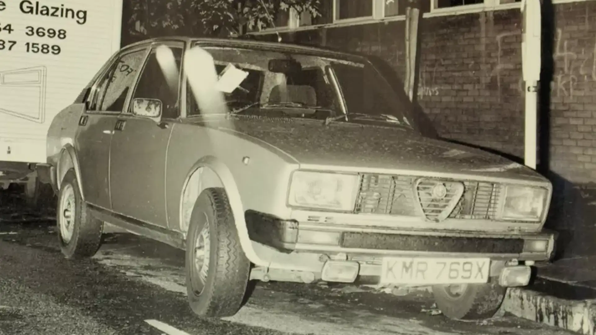 Janice Weston’s Alfa Romeo in Redhill Street, Camden