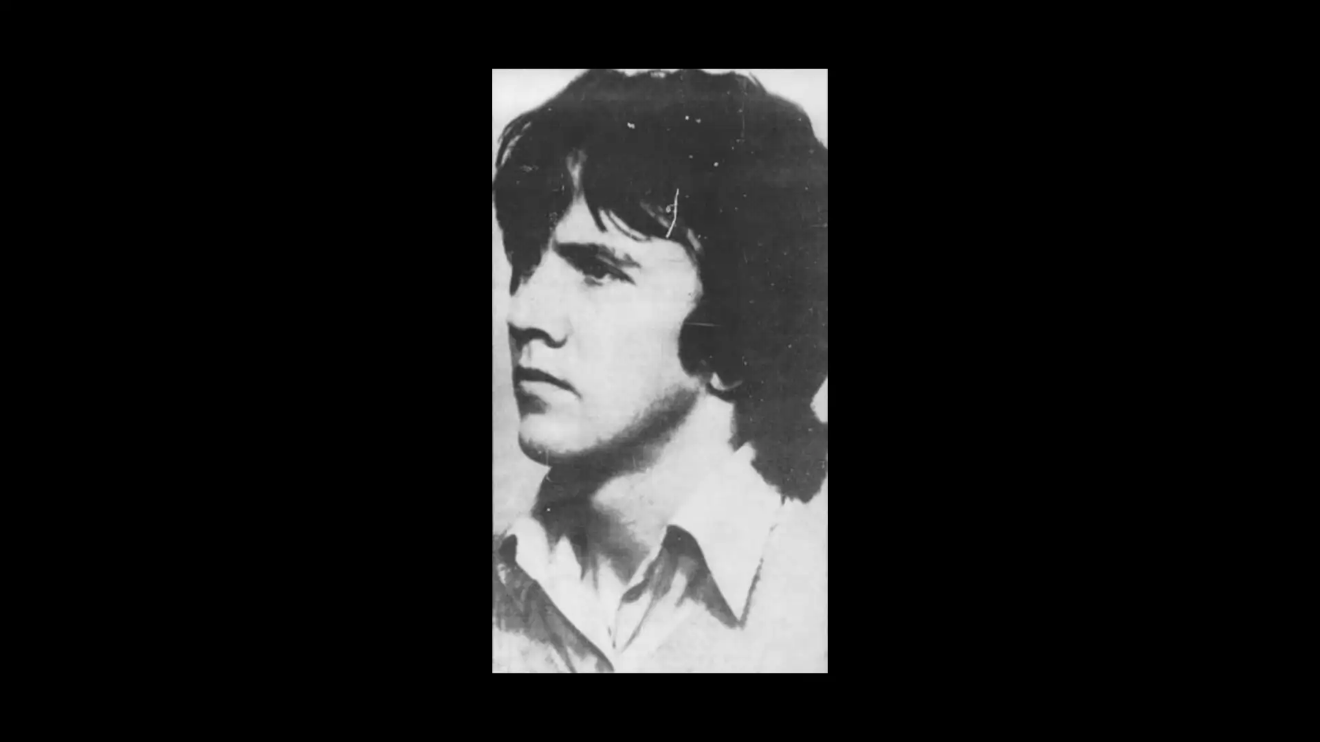 Raymond Gilmour shortly after his arrest